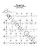 Tangerine Guitar and Fretted sheet music cover